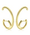Nifty Unique Shaped Silver Stud Earring HO-2471